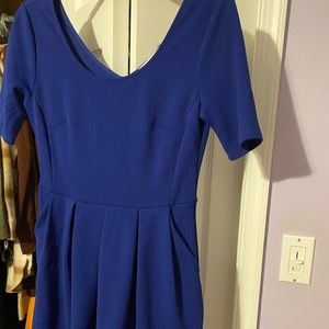 Lush Cobalt Blue Dress